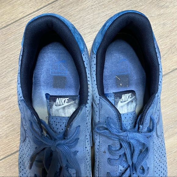 NIKE men’s blue suede Tennis Classic Ultra QS sneakers 12.5 ocean fog blue - Picture 4 of 13